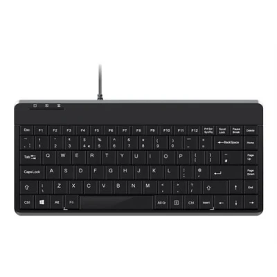 Image de Perixx PERIBOARD 409H Mini clavier USB QWERTZ Allemand noir piano