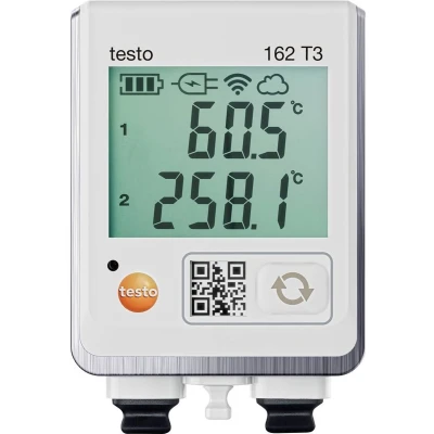 Afbeelding van testo 0572 1623 162 T3 Temperatuur datalogger Te meten grootheid 195 tot 1350 C Incl. wandhouder