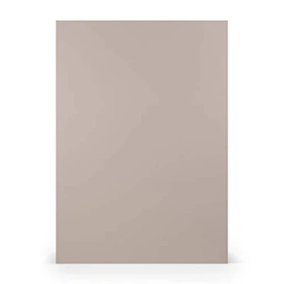 Afbeelding van PAPERADO 25 vellen gekleurd papier DIN A4 lichtbruin geribbeld taupe, modder, grijs, 160 g/m², knutselpapier 29,7 x 21 cm, schilderen, knutselen en bedrukken