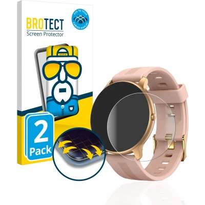Afbeelding van BROTECT Screenprotector voor AGPtek LW11 Folie Beschermfolie transparant volledig dekking (2 Stuks)
