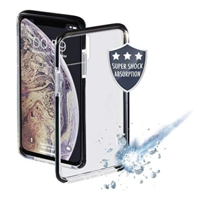 Afbeelding van Hama Prime Line Protector Cover Hoesje geschikt voor Apple iPhone 11 TPU materiaal Schokabsorberend Perfecte Pasvorm Zwart