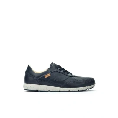 Afbeelding van Pikolinos Fuencarral heren sneaker blauw maat 44 (EU) 10 (UK)
