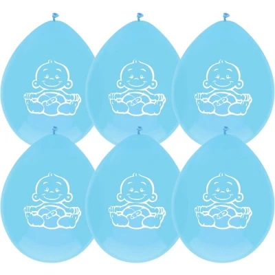 Afbeelding van Ballonnen Jongen Blauw