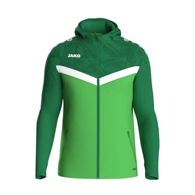 Afbeelding van Jako Iconic Jas Met Kap Heren Zachtgroen / Sportgroen Maat: S