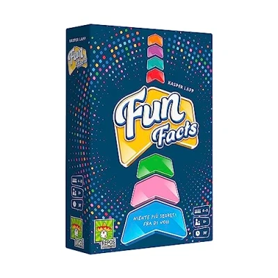 Afbeelding van Asmodee Fun Facts Tafelspel, 4 8 spelers, 8+ editie in het Italiaans