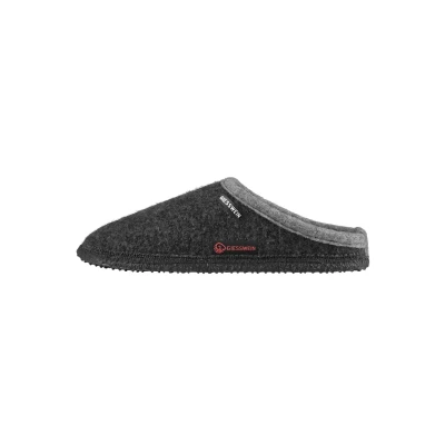 Afbeelding van Giesswein Dannheim Pantoffels, Maat: 39, Anthrazit Wol