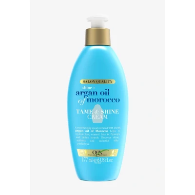 Afbeelding van OGX Shine + Argan OIL OF Morocco TAME &amp; Cream Haarverzorging, Maat: 177 ml,