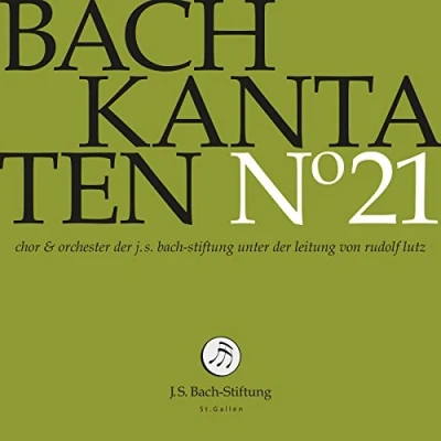 Afbeelding van Chor &amp; Orchester Der J.S. Bach Stiftung, Rudolf Lutz Bach: Kantaten 21 (CD)