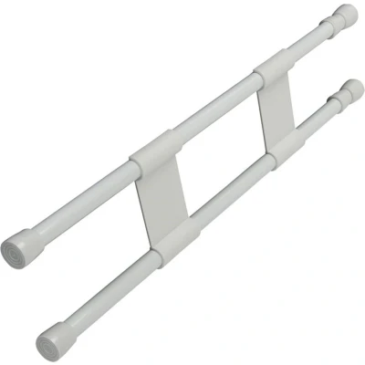 Afbeelding van Pro Plus Vastzetstang Dubbel Uitschuifbaar van 41 t/m 71 cm Wit