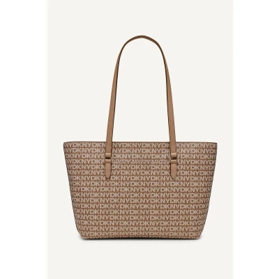 Afbeelding van DKNY Bryant TOTE Handtas, Dames, Maat: One Size, Shitake