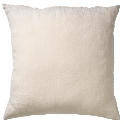 Afbeelding van Dutch Decor LINN Sierkussen 45x45 cm 100% linnen effen kleur Pumice Stone beige