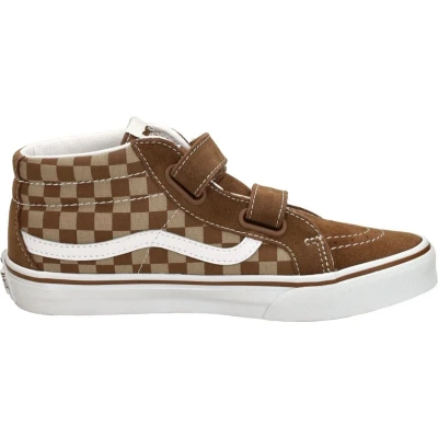 Afbeelding van Vans Sneakers hoog voor kinderen, Maat: 37, Cognac Leer en textiel