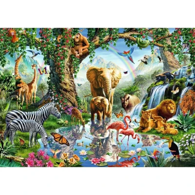 Afbeelding van Legpuzzel Avonturen in de Jungle, 1000st.