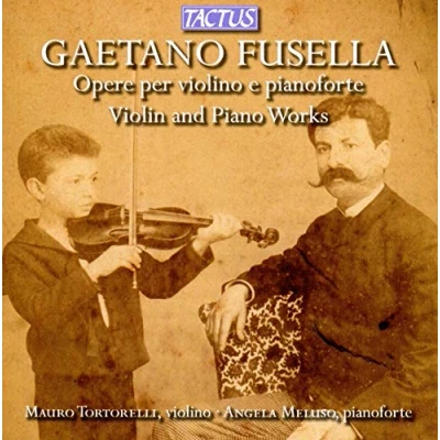 Afbeelding van Meluso Tortorelli Fusella: Works For Violin &amp; Piano (CD)
