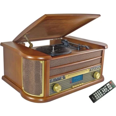 Afbeelding van Mini hifi Inovalley RETRO29E N Bluetooth 5.0 2 x 20 W