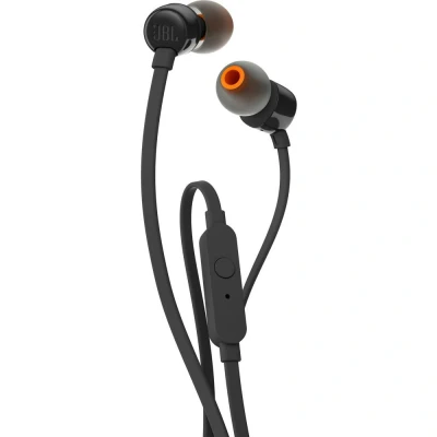 Afbeelding van Jbl T110 Black Oortelefoon In ear Zwart