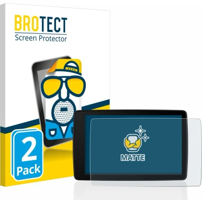 Afbeelding van BROTECT Screenprotector voor BMW Motorrad Navigator VI Folie Beschermfolie matte (2 Stuks)
