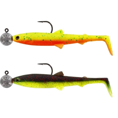 Afbeelding van Westin Bullteez 9.5cm R n 7g Haak 4/0 (2 pcs) Kleur : Dark Water Mix 6