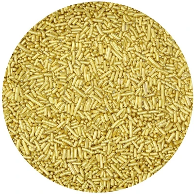 Afbeelding van BrandNewCake Sugar Strands Metallic Goud 10kg