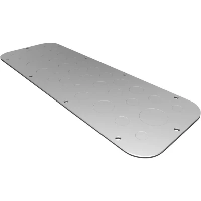 Afbeelding van Rittal AX 2573.100 Flensplaat (l x b) 149 mm 447 Plaatstaal Grijs 1 stuk(s)