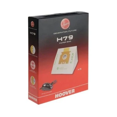 Image de Lot de 5 sacs en papier h79 pour aspirateur space explorer hoover h991955