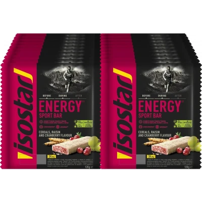 Afbeelding van Energy Sport Bar Cereals Raisin Cranberry 3 X 40g