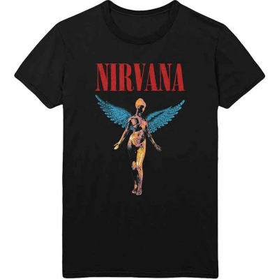 Afbeelding van Nirvana Angelic Heren T shirt XL Zwart