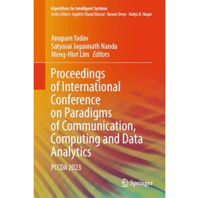 Afbeelding van Algorithms for Intelligent Systems Proceedings of International Conference on Paradigms Communication, Computing and Data Analytics