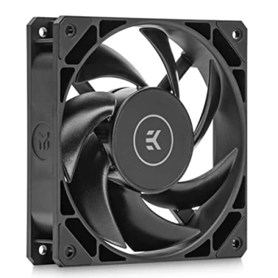 Afbeelding van EKWB EK Loop fan FPT 120 Black 77 CFM 550 2300 RPM 36 dBA 4 pin PMW FDB zwart