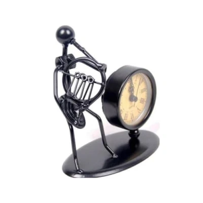 Afbeelding van Gewa Waldhoorn Sculptuur met klok