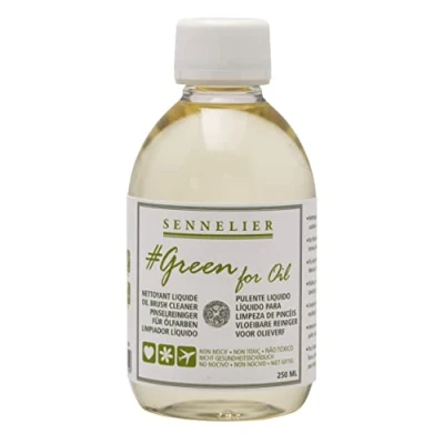 Afbeelding van Green for Oil vloeibare reiniger 250 ml Sennelier