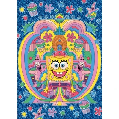 Afbeelding van Schmidt Spiele 58588 Puzzel met 1000 stukjes om hulde te brengen aan Spongebob, meerkleurig