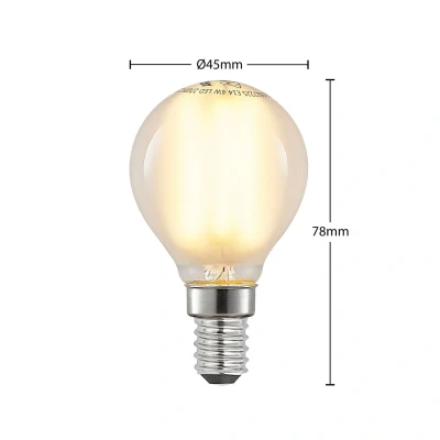 Afbeelding van Arcchio LED lamp, druppellamp, E14, 4W, mat 2.700K