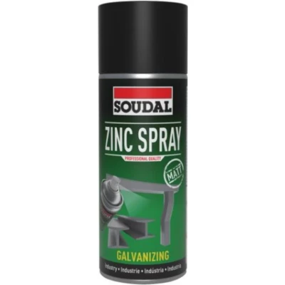 Afbeelding van Soudal Zink Spray (Matt) 400ml