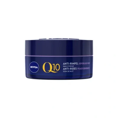 Afbeelding van 1+1 gratis: Nivea Q10 Power Sensitive Nachtcreme 50 ml