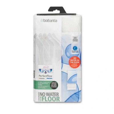 Afbeelding van Brabantia 124x45 Perfectflow Strijkplankhoes model C Blauw