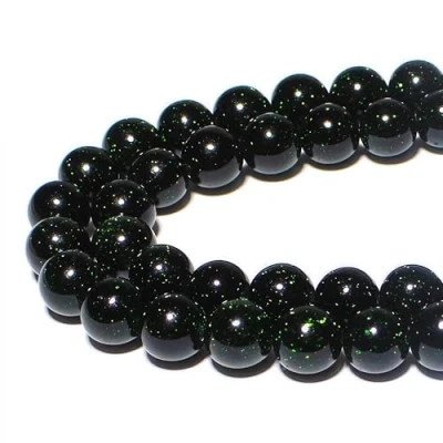 Afbeelding van Groene zandsteen ronde kralen, 12 mm, losse edelstenen voor het maken van armbanden, halskettingen en sieraden