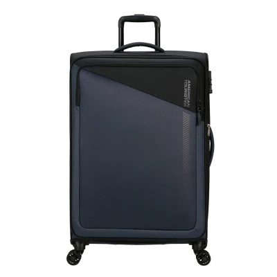 Afbeelding van American Tourister Daring Dash Spinner L EXP black/grey Zachte koffer