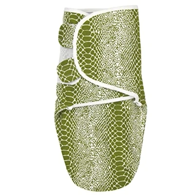 Afbeelding van Meyco Baby Snake swaddlemeyco inbakerdoek avocado 0 3 maanden