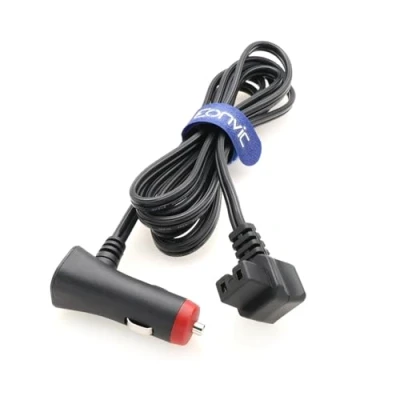 Afbeelding van Eonvic Voedingskabel voor autokoelkast, 12 V/24 V, met sigarettenaanstekerstekker Dometic, Alpicool, Waeco CF, ARB, Setpower, ICECO, Mobicool FR40 (RA 2M)