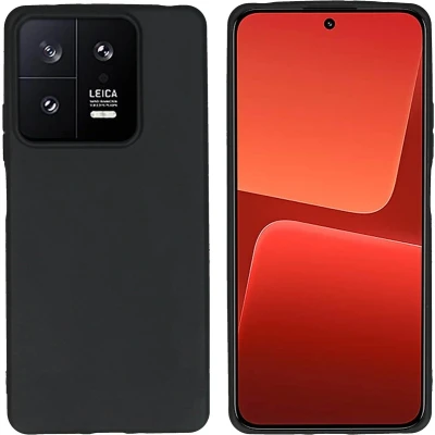 Afbeelding van iMoshion Hoesje Geschikt voor Xiaomi Redmi Note 13 (5G) Siliconen Color Backcover Zwart