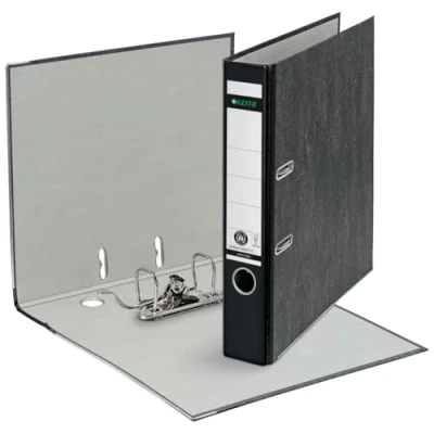 Afbeelding van Ordner Leitz 1050 180 52mm Recycle karton A4 zwart