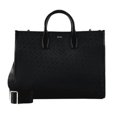 Afbeelding van BOSS Sandy MED TOTE Handtas, Dames, Maat: One Size, Black