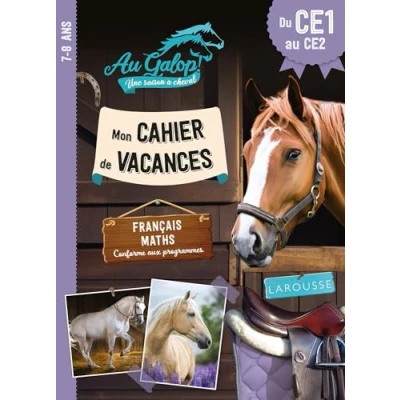 Afbeelding van AU GALOP CAHIER DE VACANCES DU CE1 CE2