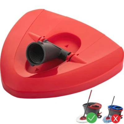 Afbeelding van FiTspi 360 draaibare dweilkop, kunststof schaal compatibel met Vileda EasyWring 1 Tank System accessoires