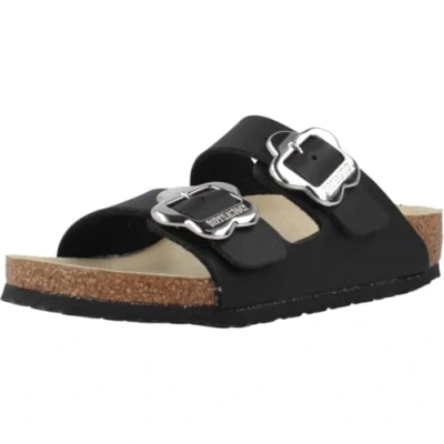 Afbeelding van Birkenstock Arizona Muiltjes voor kinderen, Maat: 30, Black Hoogwaardig imitatieleer