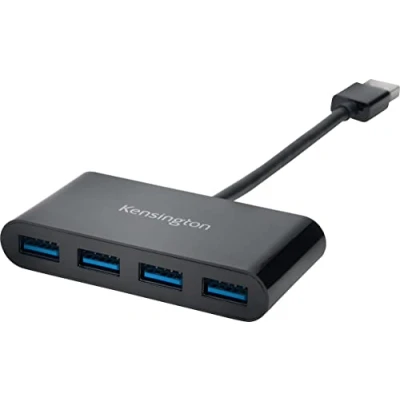 Afbeelding van Kensington Usb 3.0 Hub 4 poorten Uh4000 Randapparatuur Voor Laptop