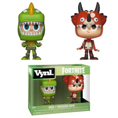 Image de Figurine Funko Pop Vinyl Fortnite Rex et Tricera Ops