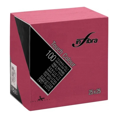 Afbeelding van Infibra Servet Bordeaux 30x100x
