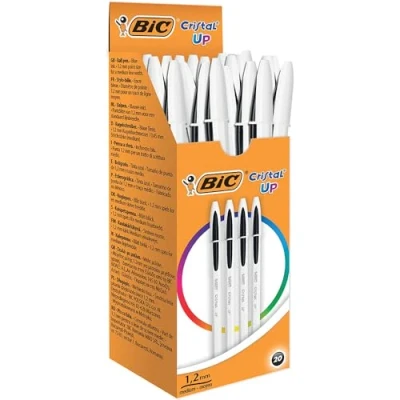 Afbeelding van Bic balpen Cristal Up zwart
